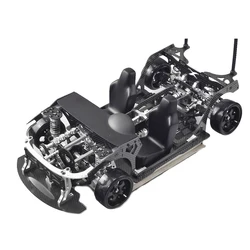 FIJON 1/10 FJ9 Front Engine Design RC Drift Car Model