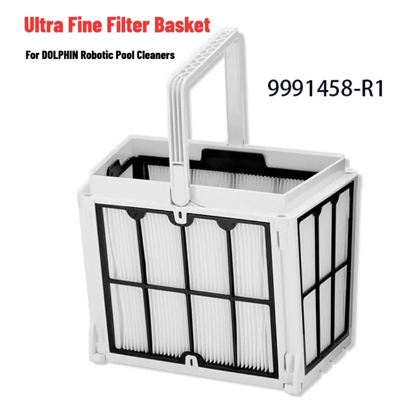 

9991458-R1 Ultra Fine Filter Basket For Dolphin Robotic Pool Cleaners E30 S300 Ultra-Fine Filter Basket Robotic Pool Cleaners