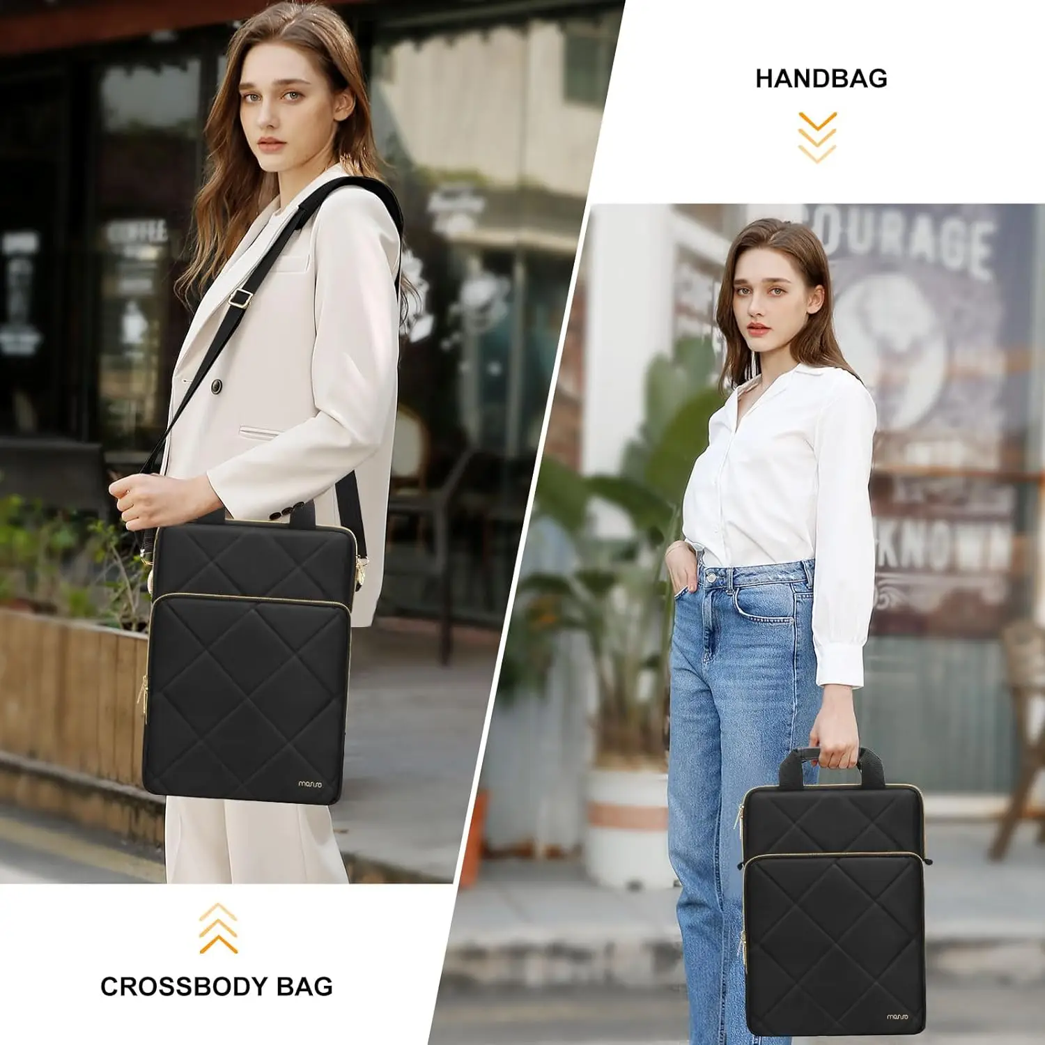 13 14 15 15.6 16 inch Laptop Bag for MacBook Air Pro M1 M2 M3 HP Dell Lenovo Asus Notebook Messenger Shoulder Bag Sleeve Case