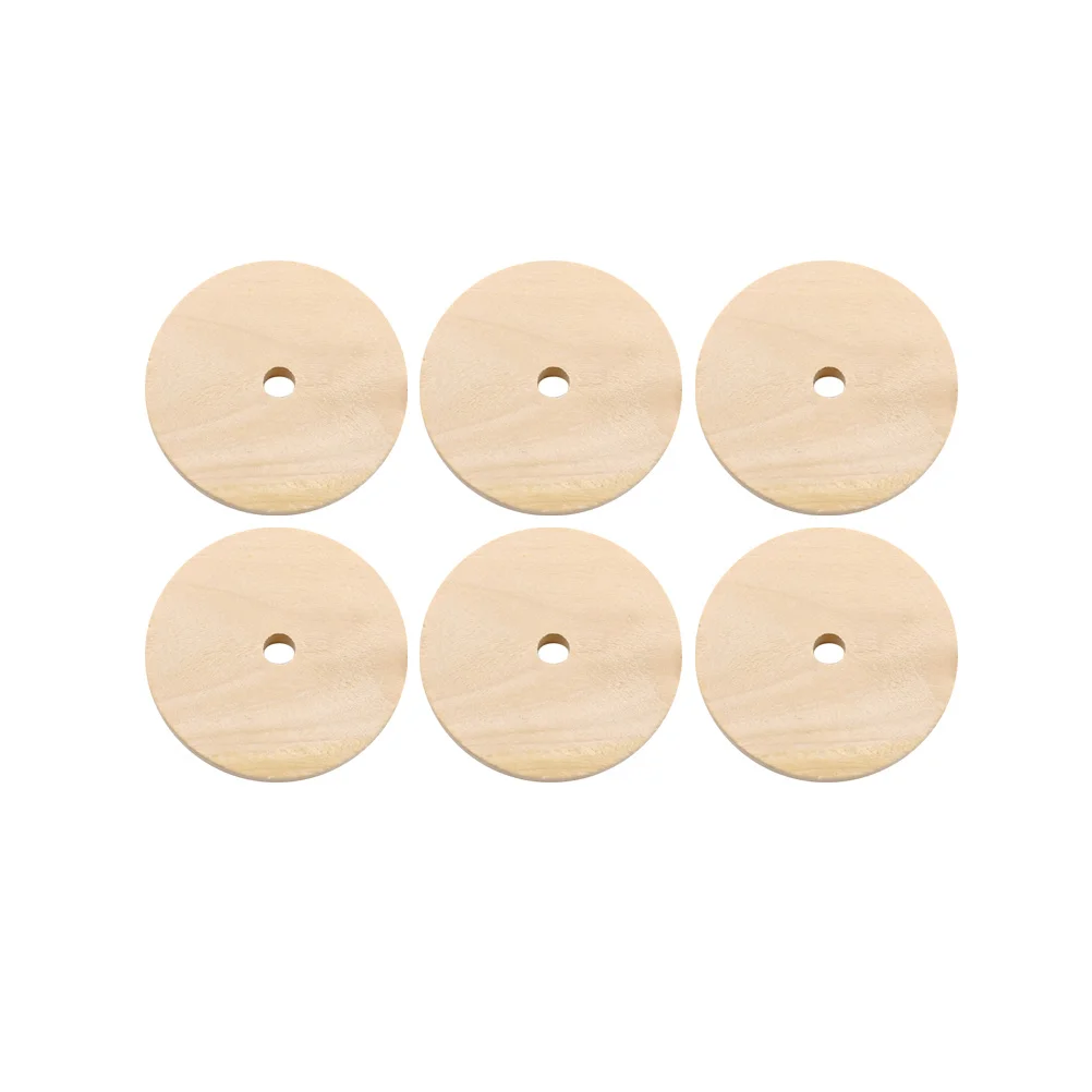 

1Pack 40mm Round Wooden Discs Thicken Wood Pieces for DIY Craft Hanging Pendant Home Adornment Wood Round Piece
