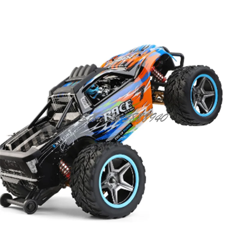 Brushless Power High Speed RC Car 1:10 4WD 60KM/H Metal Gear LED Searchlight Four Wheel Independent Suspension Radio Control Car