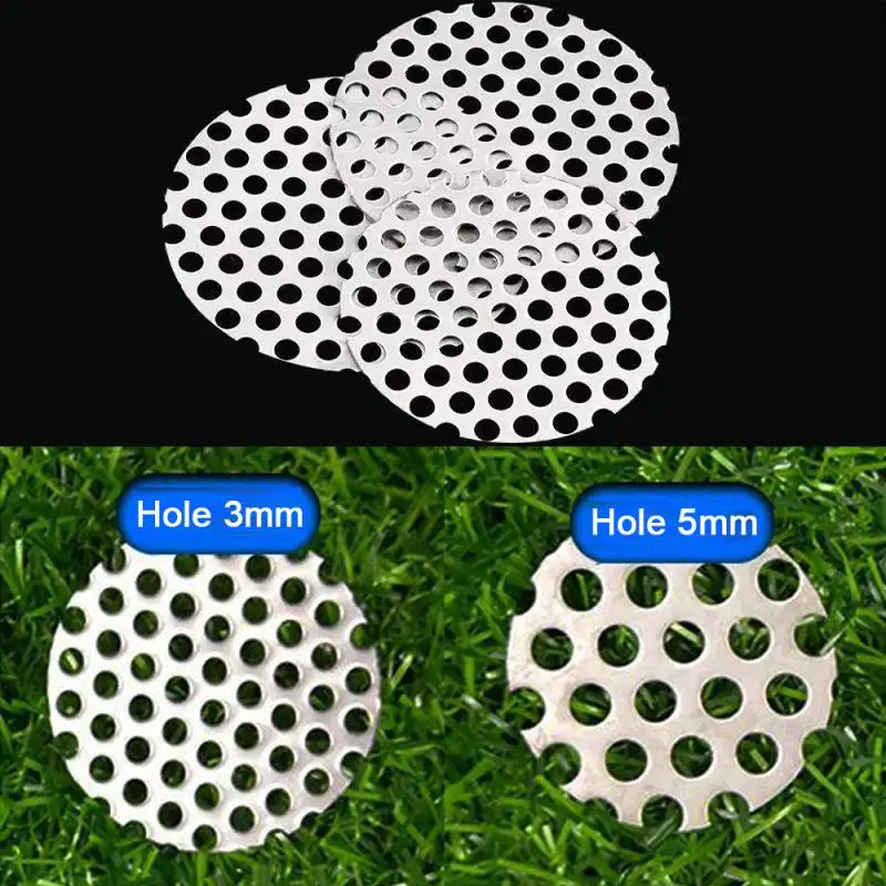 1-5pcs Drain Cover Bathroom Tool 304 Stainless Bathroom Accessories Sink Strainer Drains Cover Floor Drain Pad Hair Filter