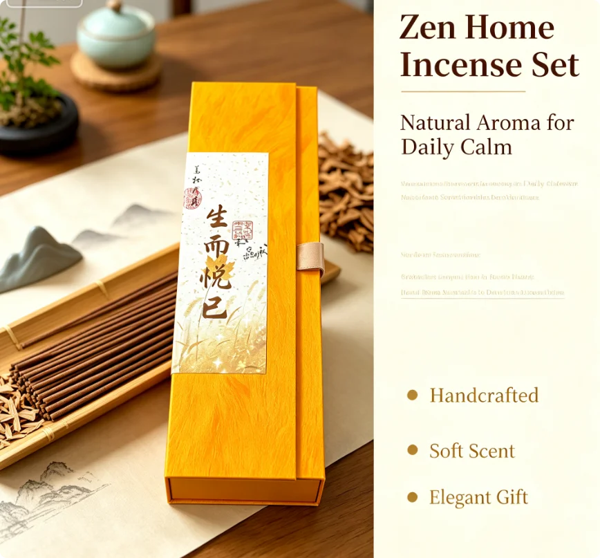 Home Fragrance Aroma Set - Set de Regalo de Incienso de