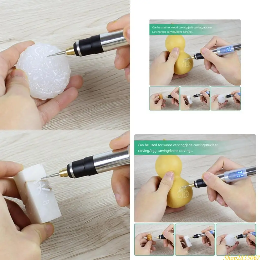 

Электрическая буровая шлифовальная машина Гравер Гравер Гиндер Мини -буриль Электрический вращающийся инструмент Регулируемый