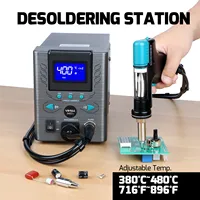 YIHUA 948D-I 110W Desoldering Station vacuum pump Suction Tin Gun Hot Air Gun welding sucker LCD Electric Soldering Iron Station