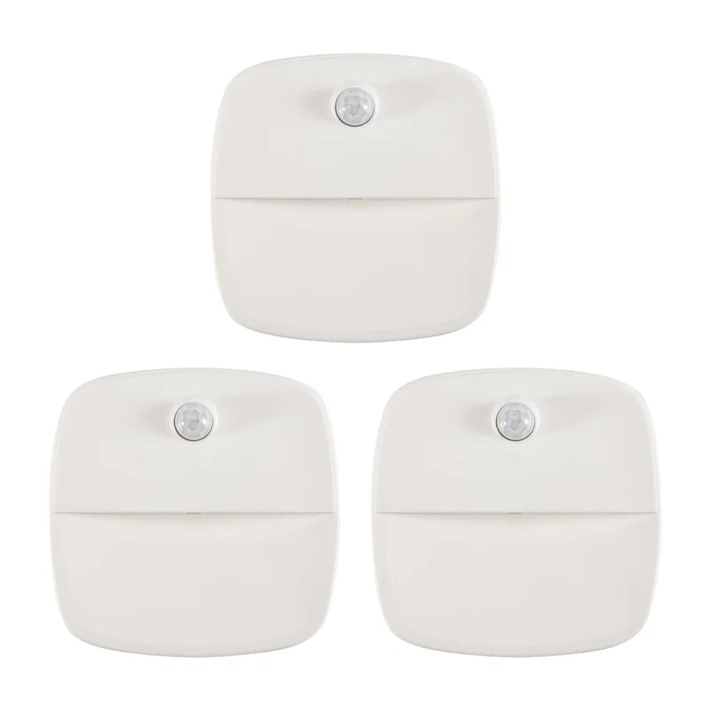 AB09-ไฟกลางคืน LED ที่ใช้แบตเตอรี่ไฟกลางคืนบันไดอัตโนมัติสําหรับห้องโถง,ไฟปฐมนิเทศ