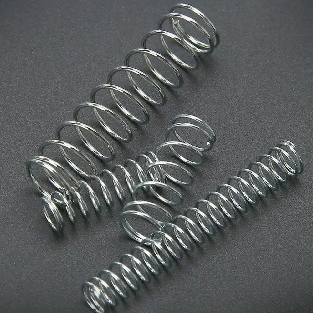 200 Pcs 20 Sizes Metal Tension Springs Replacement Kit Stainless Steel Burliness Compression Springs Durable Spring Coil