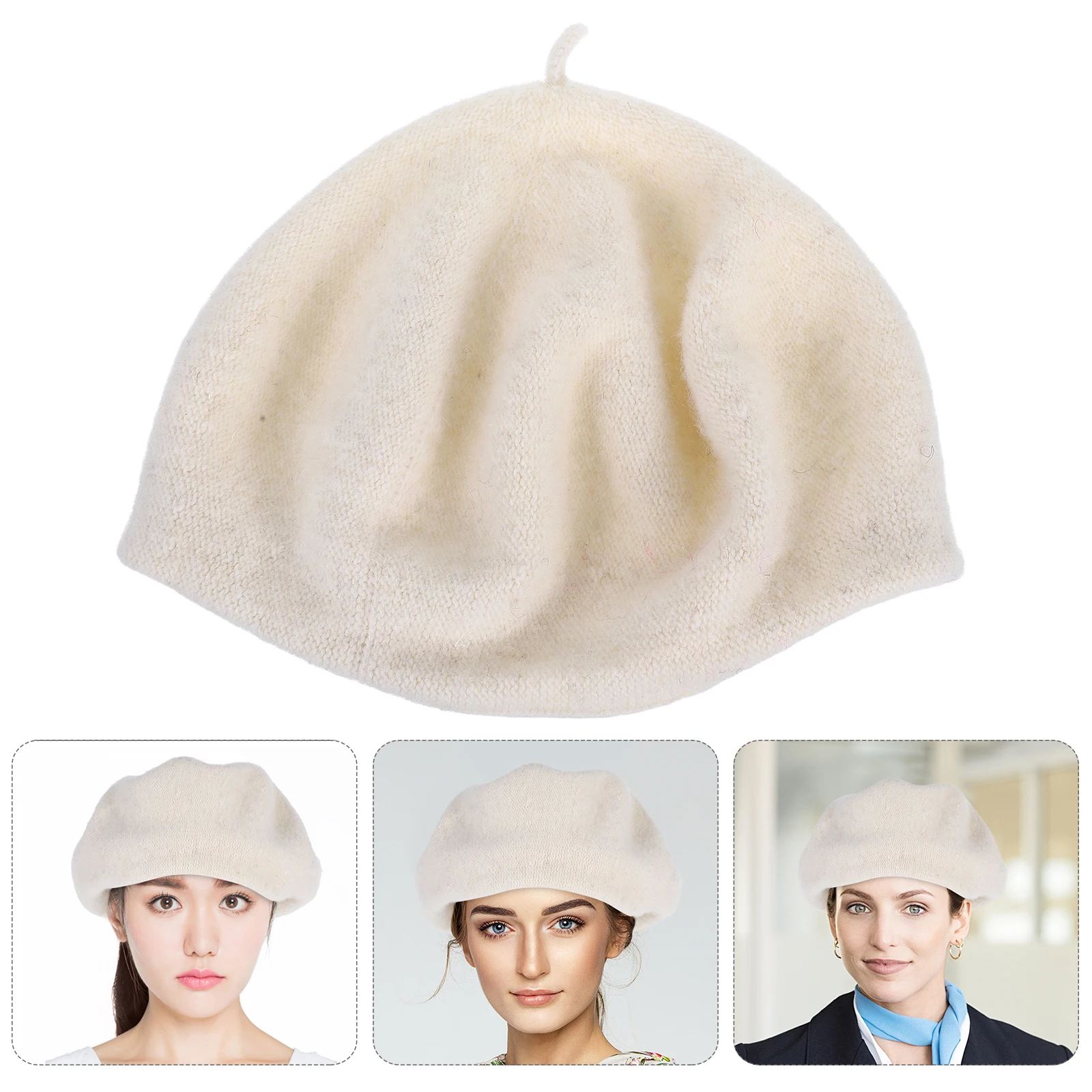 

Wool Beret Women Ladies Vintage Hat Hats for Fashionable Berets French Autumn And Winter
