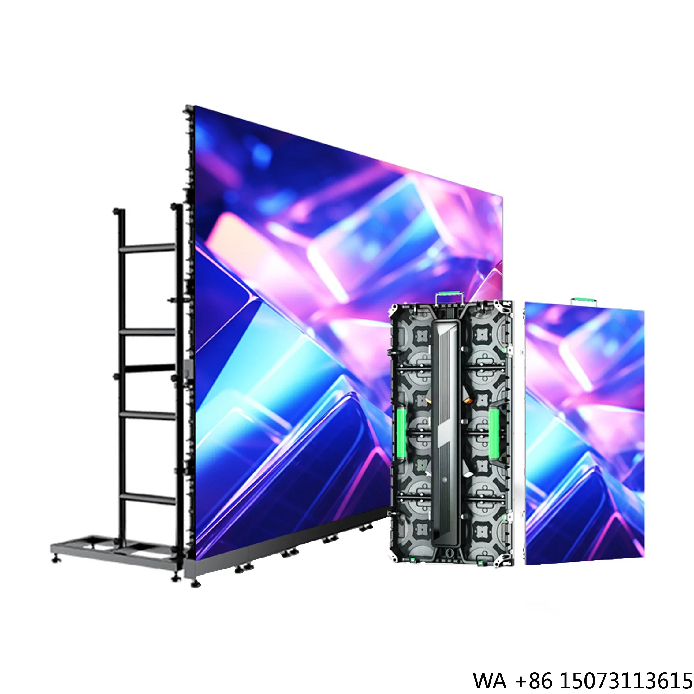 

P2.604/P2.976/P3.91/P4.81 Outdoor LED Rental Screen 500x500/500x1000mm IP65 Waterproof Video Wall