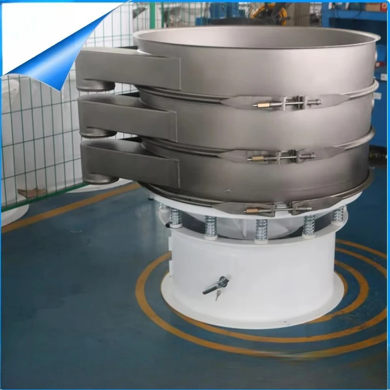 Weiliang SUS304 Vibrating Cylindrical Sieve Screen Machine