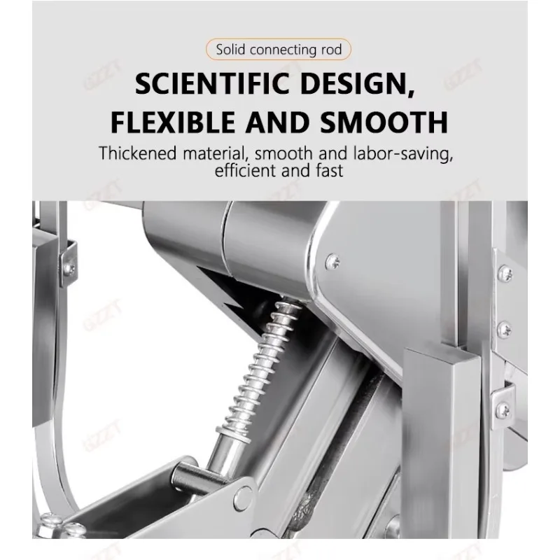 Wholesale Price Manufacture Manual U-shape Sausage Clipper Clipping Machine U Shape Multi-function Double Row Buckling Machine