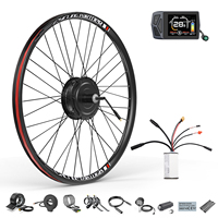 Bafang 48V 500W Rear Hub Motor Brushless Gear Bicycle Electric Bike Conversion Kit 20-29 Inch 700C Wheel Drive Engine
