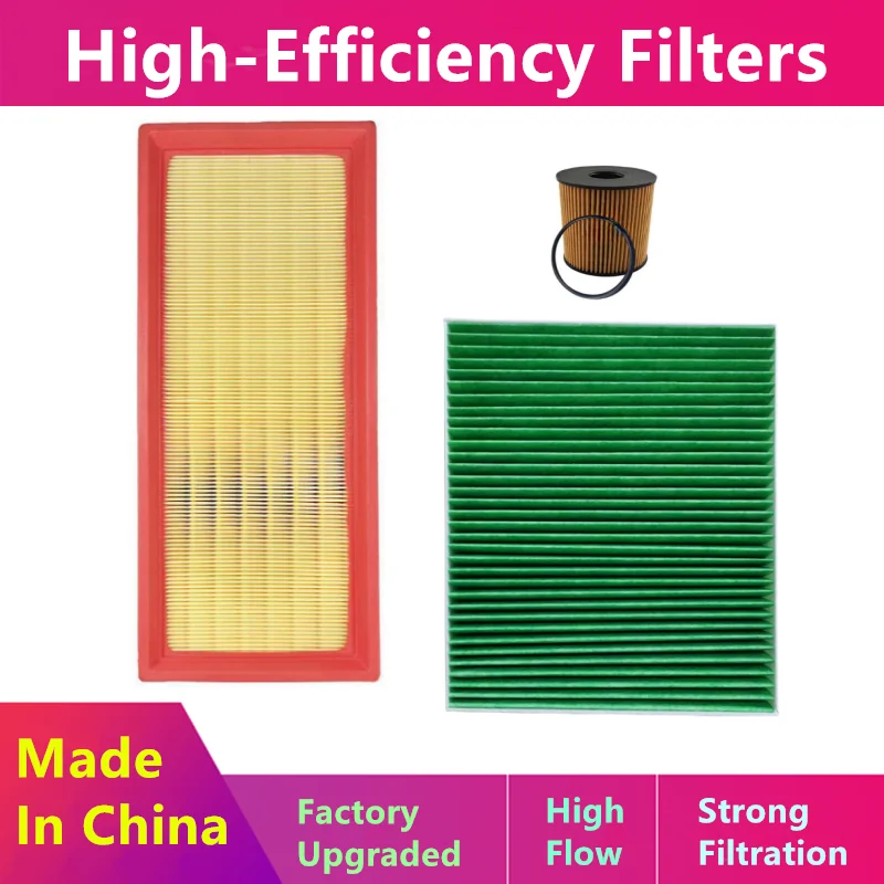 3pcs/Filter Set For Dongfeng Fengshen AEOLUS H30 S30 Cross 1.5l 1.6l/Oil, Air Nacelle Filter/Auto Parts