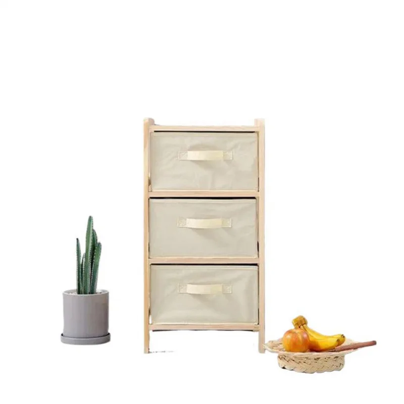 #Modern Style Wooden Storage Cabinet With Bamboo Chest Drawers Big Night Stand For Bedroom For Office Or Living Room Use