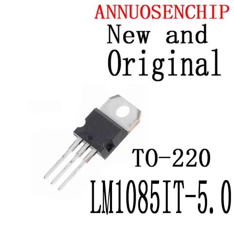 10PCS New and Original TO220 LM1085 TO-220 LM1085-5.0 LM1085IT-5 LM1085IT LM1085IT-5.0