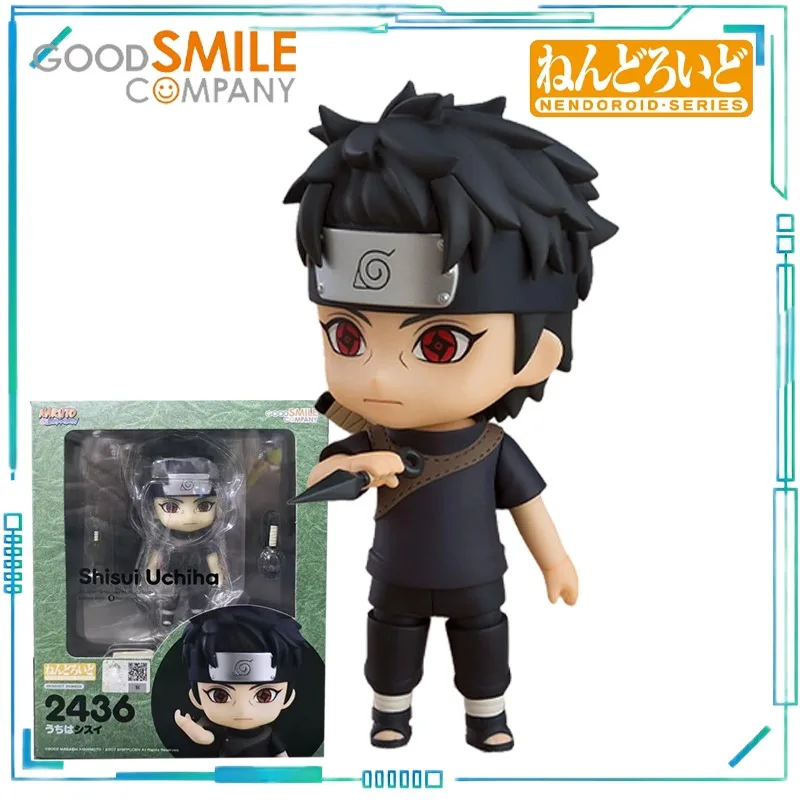 Auf Lager GSC Original NENDOROID-SERIE Anime NARUTO Shippuden Uchiha Madara und Hatake Kakashi Bewegliche Modell-Sammlung