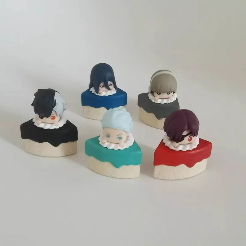 Oryginalne 5 sztuk Gashapon ぷちばーす WIND BREAKER Anime rysunek zabawki dla dzieci prezent ozdoby modeli kolekcjonerskich