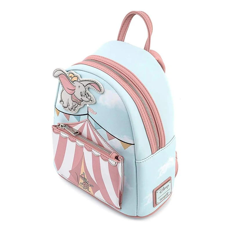 Loungefly Disney Dumbo Flying Circus Tent Womens Double Strap Shoulder Bag Purse