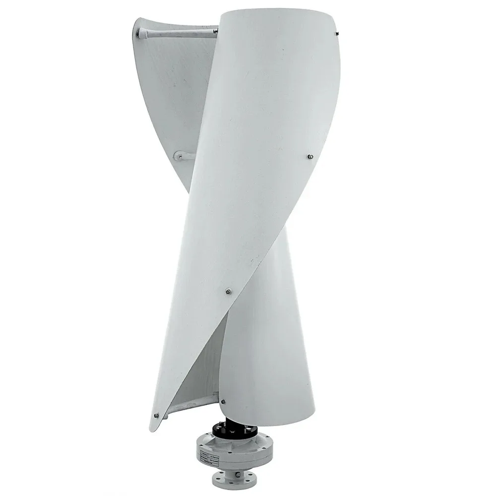 Helix Magnetic Levitation Shaft Vertical Wind Turbine, 400W, with MPPT Controller, 12V Homeapplian Wind Electric Generator