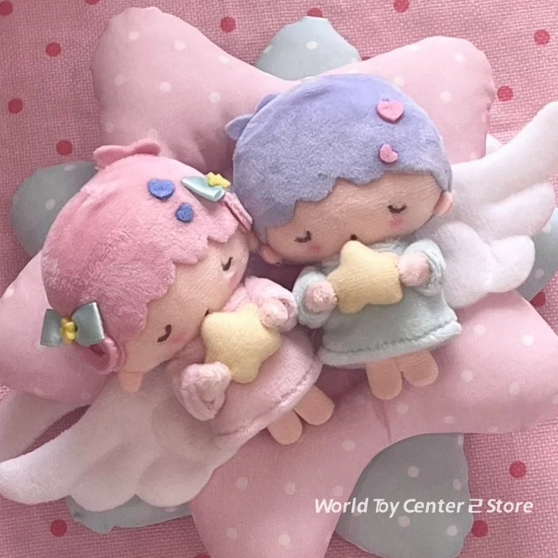 Little Twin Stars Kikilala Star Hugging Pendant Kawaii Keychain Decoration Decor Toys Cute Gifts