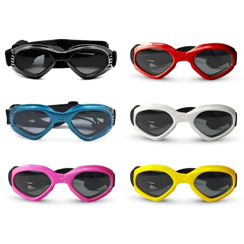 

Dog Glasses Pet Foldable Frame Glasses Sunglasses Puppy Photos Decorations