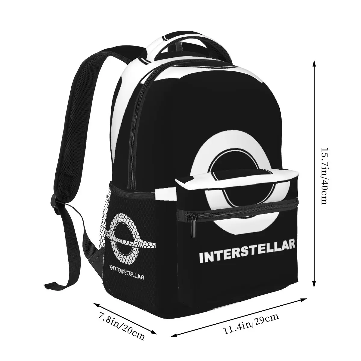 Interstellar Wormhole Casual Backpack Unisex Students Leisure Travel Computer Backpack