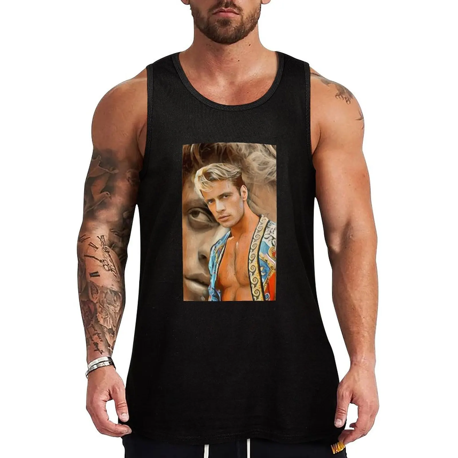 

ROCCO Tank Top Men sleeveless tee gym clothing men sleeveless man shirts
