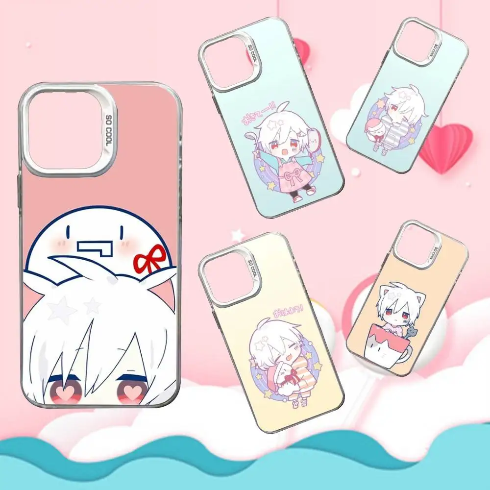 

Anime mafumafu Phone Case For iPhone 16,15,14,13,12,11,Mini,Pro,SE,MAX White Matte Shockproof Cover