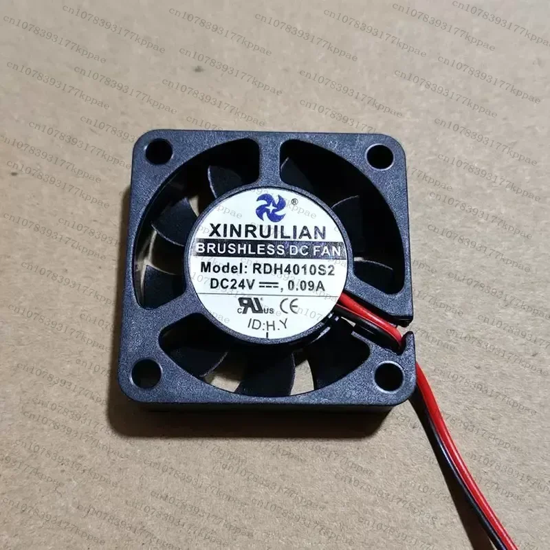 1PCS for Xinruilian RDH4010B2 DC 24V 0.09A 40x40x10mm Silent Cooling Fan