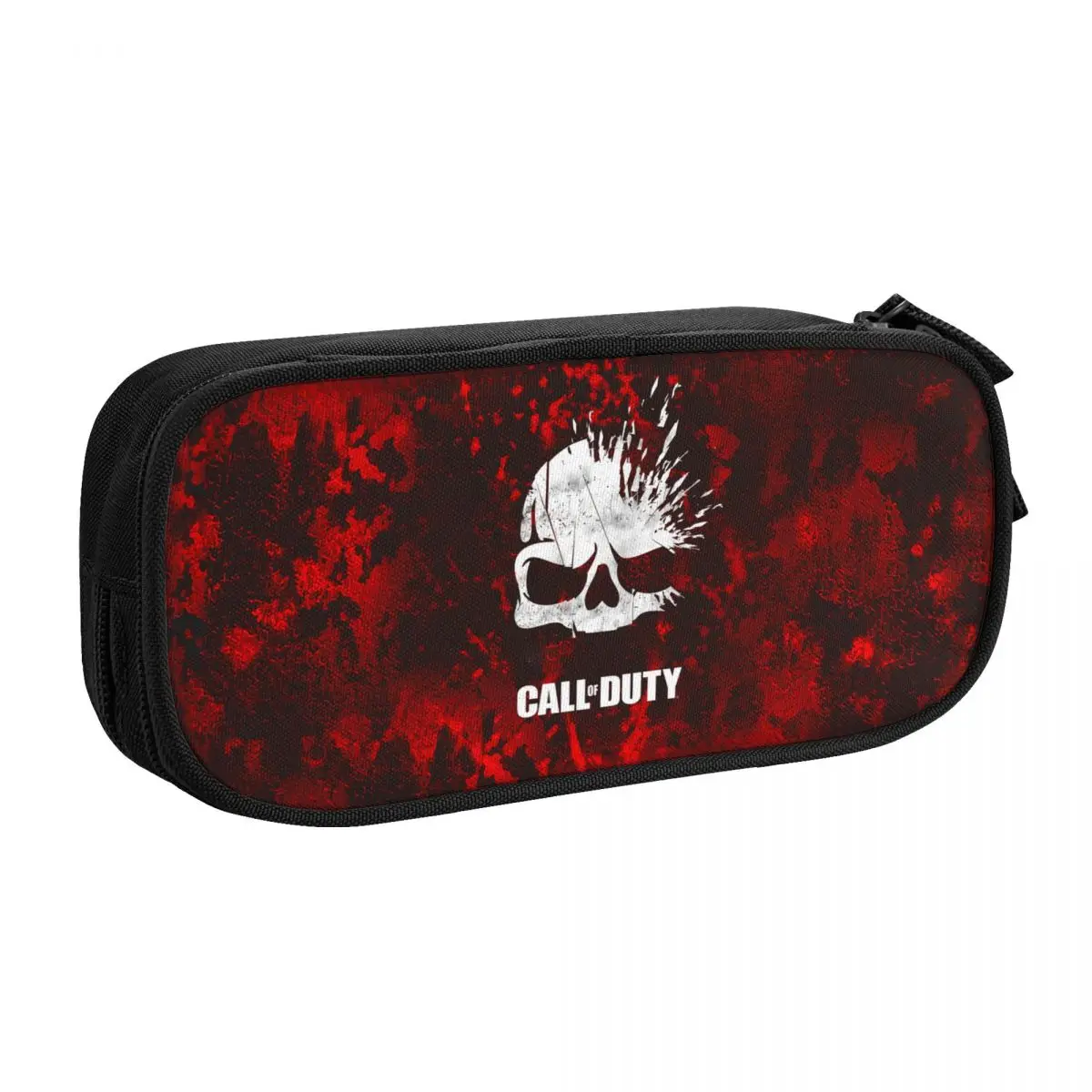 Game Call Of Duty Warzone Mobile Big Capacity Pencil Pen Case Office College School Large Storage Bag Pouch Holder Box Organizer