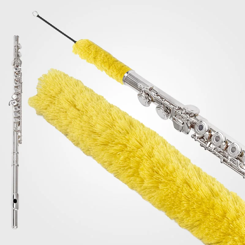Flute Cleaning Brush, White and Colored Cotton Thread Inner Cleaning Brush, Suitable for Flute and Woodwind Instrument Accessories image 6