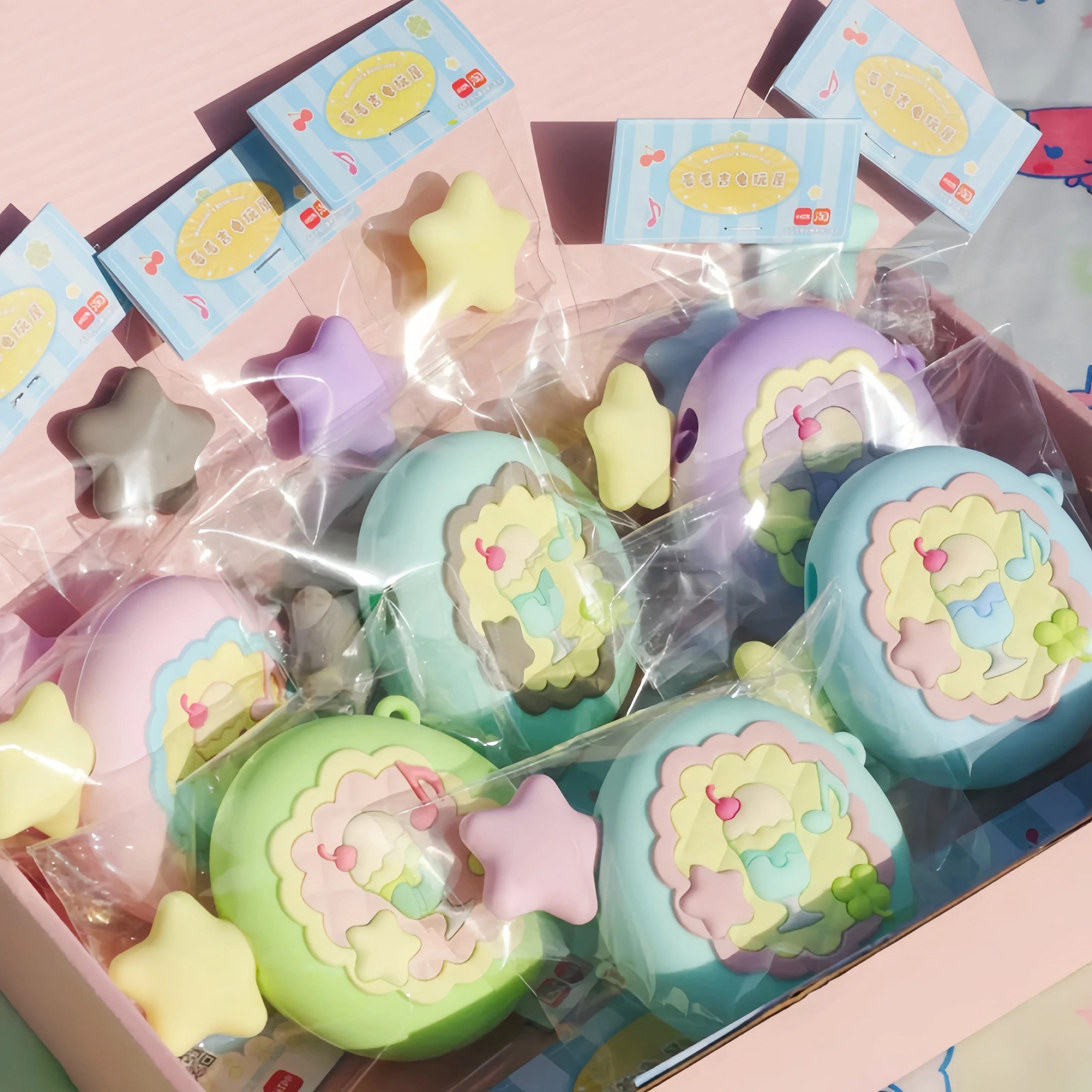 다마고치 해피 가든 파라다이스 실리콘 보호 세트 스타 시리즈 노브 쉘 액션 피규어 장난감 및 취미 액세서리