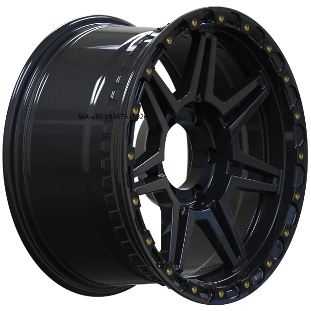 

Customized 19x8.5J5x100 Aluminum Alloy Off-road Wheel Hub Anti-Deflection Safety Protection SUV Anti-Falling Ring for Pickup SUV