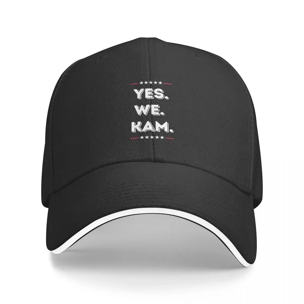 

YES WE KAM - funny Kamala Harris for president 2024 election Baseball Cap Rugby Snapback Cap Icon Bobble Hat Mens Tennis Women's