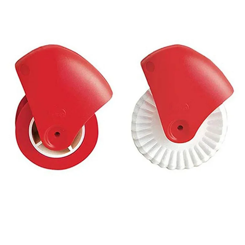 Cortador de celosía para pastelería de Pizza, cortador de decoración de pasteles, rodillo de rueda de plástico para Pizza, pastelería, pastel, corteza, herramientas de corte para hornear