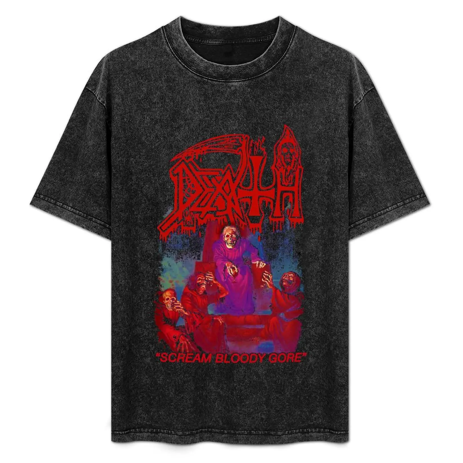 

Death sbg T-Shirt Basic Casual Short Sleeve Cotton Shirt
