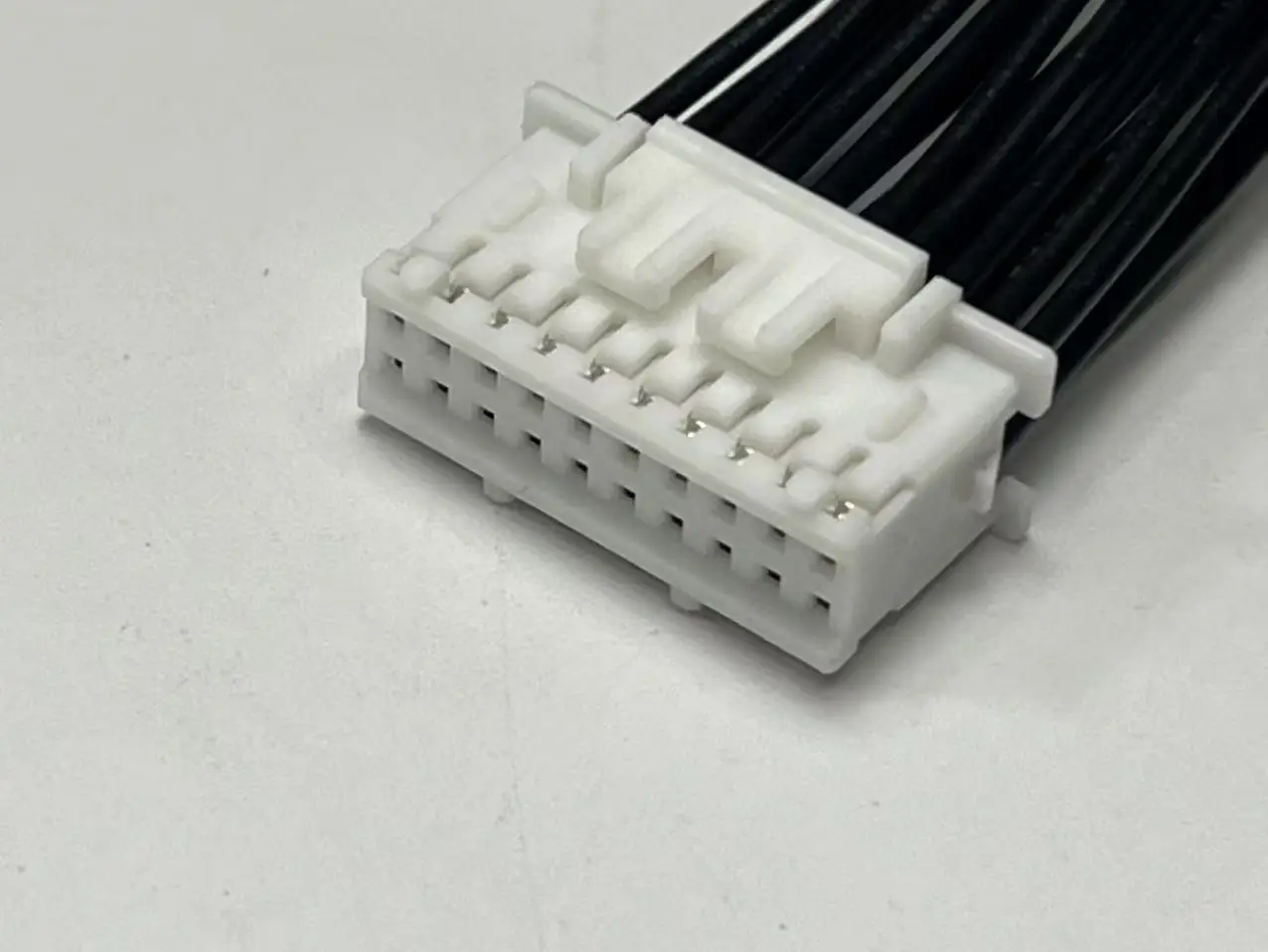 PADP-20V-1-S Wire Harness, JST 2.0mm PAD Dual Rows 20P, With UL1061 22AWG Wires