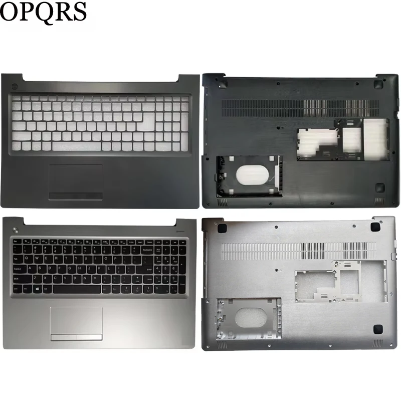 NOWOŚĆ dla Lenovo ideapad 510-15 510-15ISK 510-15IKB Pokrowiec na podpórkę pod nadgarstki klawiatury US / dolna obudowa