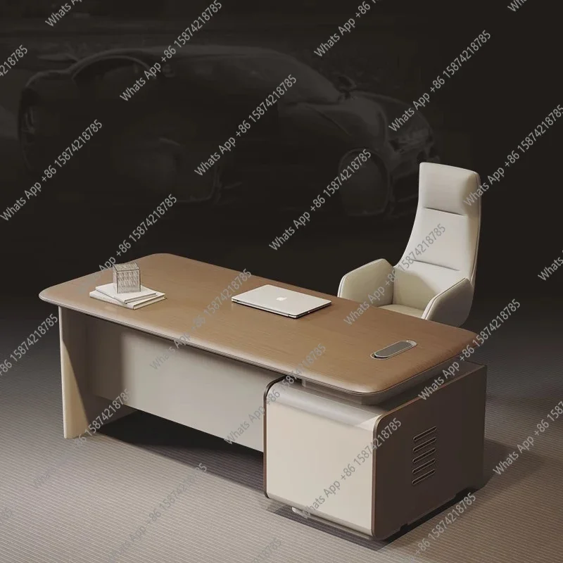 XS Modern houten bureau Staande decoratie Slaapkamer Bureau Luxe design Multifunctioneel Meuble Bureau Meubels