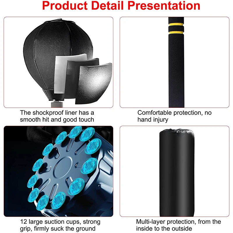 China Hersteller Boxsack mit Ständer Boxen Stehender Boxsack