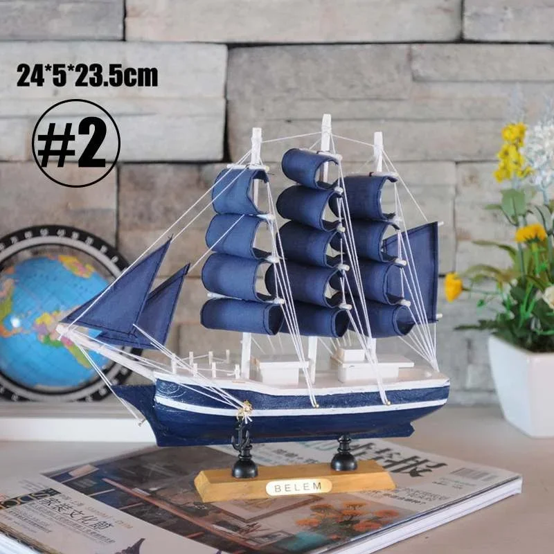 DIY Wooden Scale Model Ship Assembling Building Kits    Sailboat Toys Sailing  Assembled  Kit Kid Gift