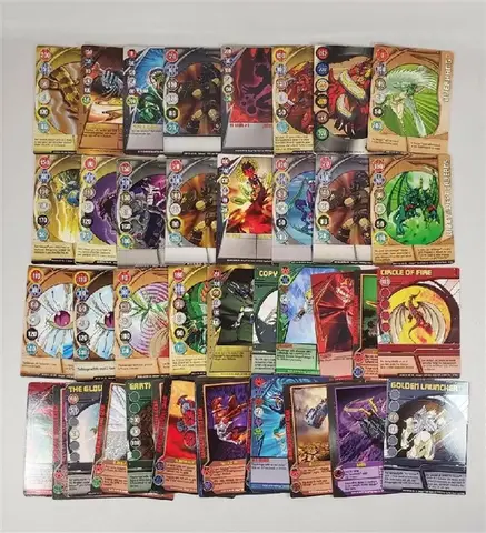 바쿠간 마그네틱 카드 배틀 카드 수집용 트레이딩 카드 애니메이션 캐릭터 카드 바쿠간 독점 에디션 한정 랜덤 슈트 Best5