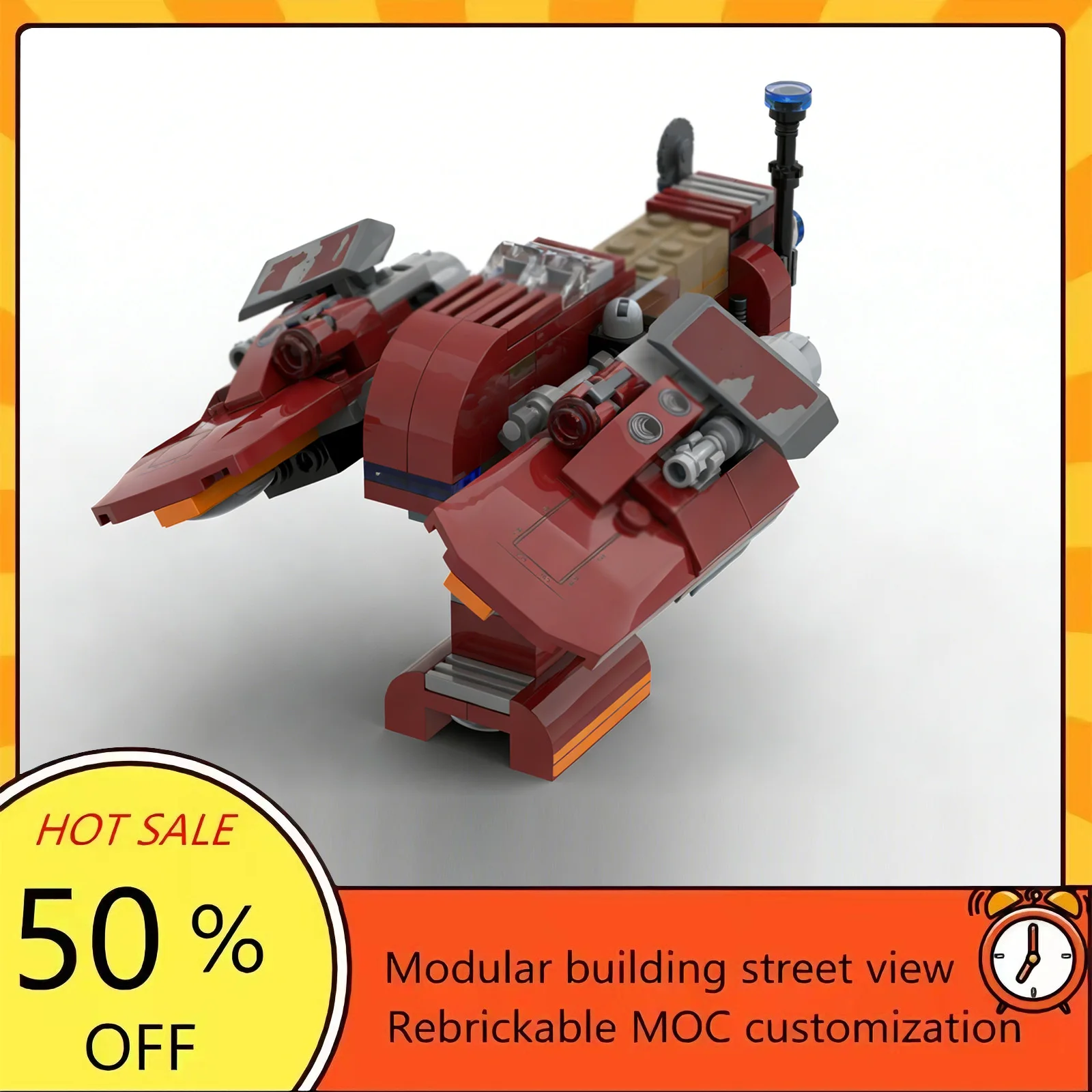 

168PCS Popular Space War Movie Model MOC Building Bricks Spaceship Modular Technology Gifts Holiday Assemble Children Toy Suit