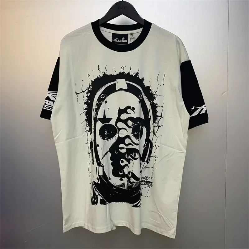 24ss Pure Cotton Oversized T-Shirts 1:1 High Quality Mens T Shirt