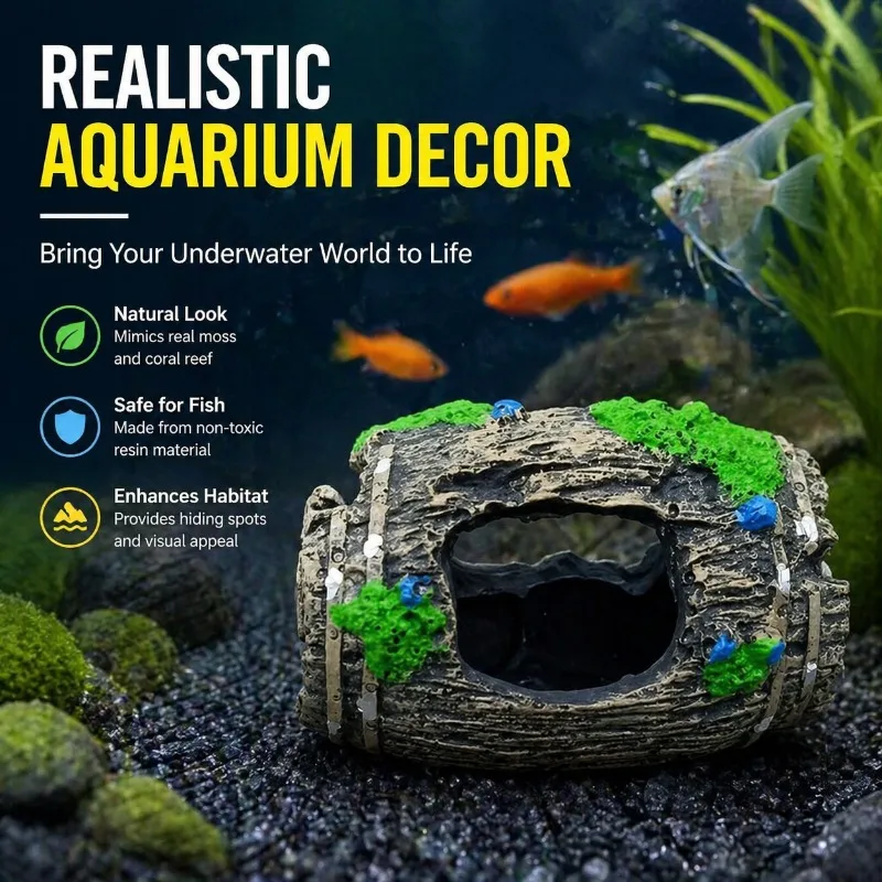 Material Perfect for Fish Tank Background Layout Aquatic Scene Creation and Natural Seabed Simulation Aquarium Decorations