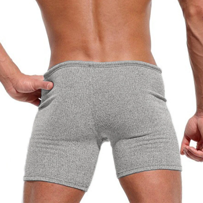 Summer Men's Shorts Casual Breathable Drawstring Shorts Solid-color Swimsuits Running And Sports Shorts Surfing Beach Vacation