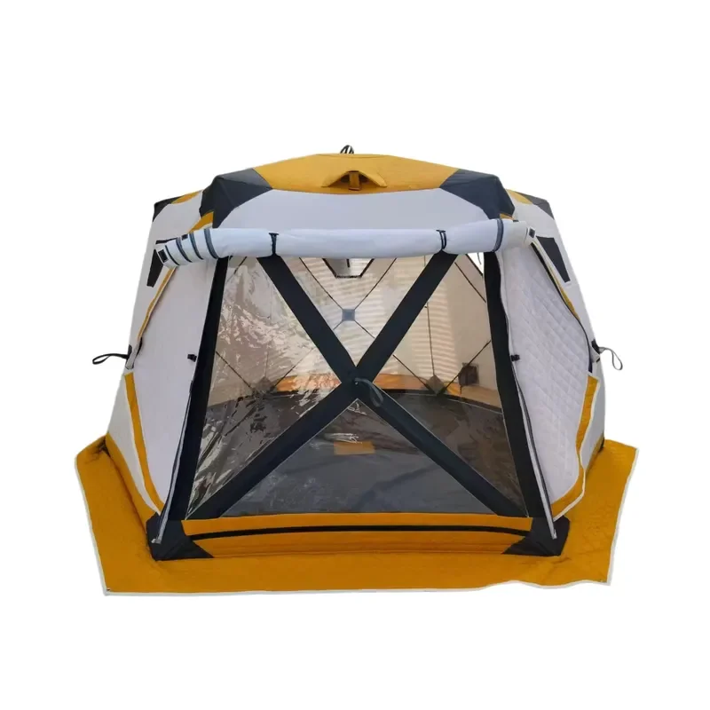 Portable Lightweight Oxford Modern Waterproof Winter Camouflage Solid Durable Folding 3-4 Person Eco-Friendly Carbon Fishing