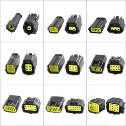 1/2/3/4/6/8/10/12/16 Pin Denso 1.8mm Waterproof Wire Connector Electrical Plug Car Auto Sealed Truck Harness Socket