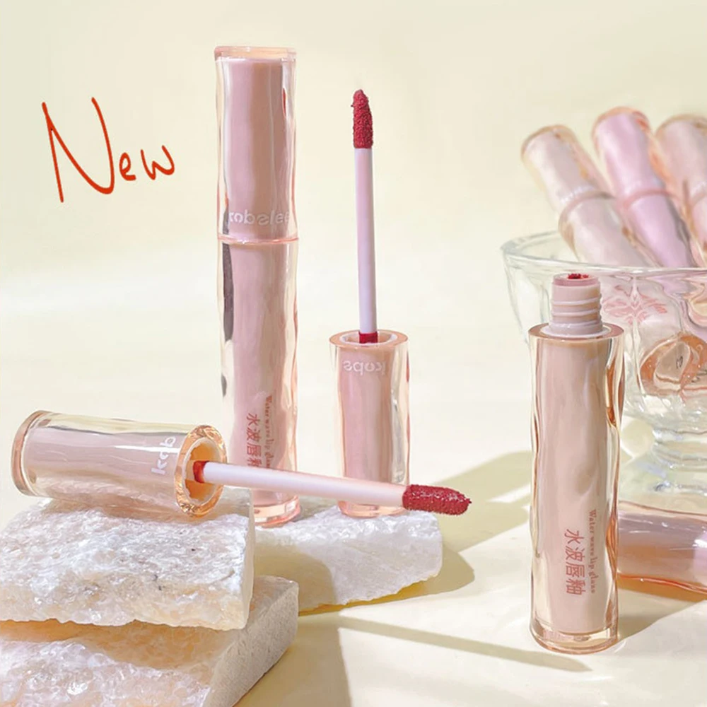 Lip Gloss Mirror Water Liquid Lipstick Cosmetics Red Lip Tint Moisturizing 6 Color Lip Glaze Female Makeup Waterproof