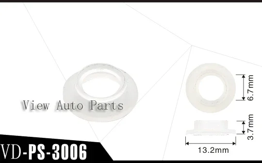 50 sets Fit For Fuel Injector Repair & Service Kits Including Filter Plastic Cap FKM O-Rings RK-0010